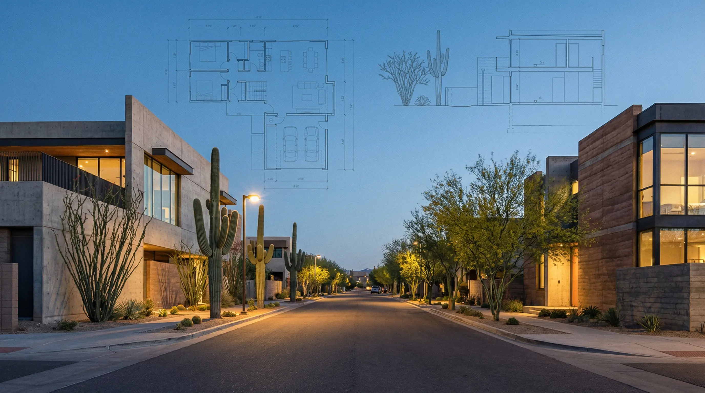 Architectural rendering — Shade Architects hero image